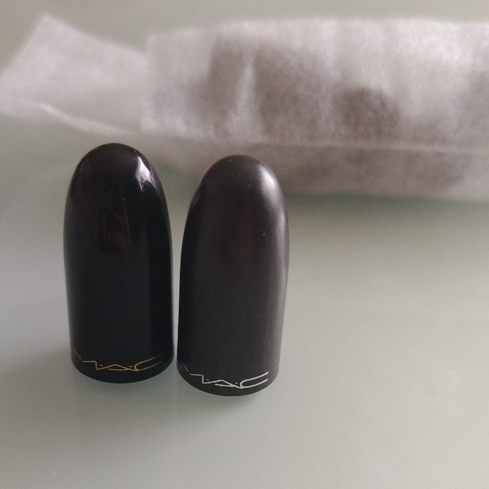 MAC Black Lipstick Caps